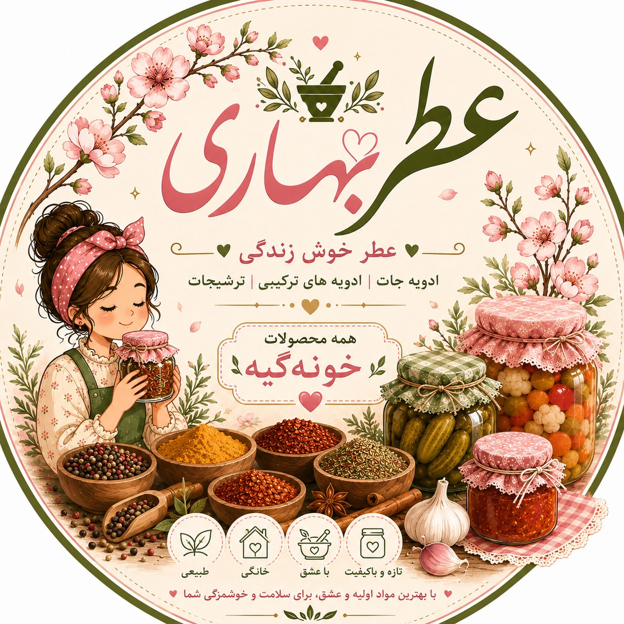 نشان رسمی عطر بهاری